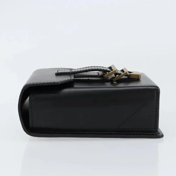 LOUIS VUITTON Pister Shoulder Bag Leather Black M92222 LV Auth bs31308 - Picture 5 of 14